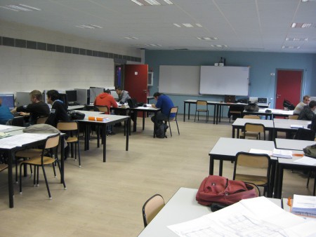 Salles de projet 110 m²
